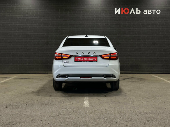 2023 Lada (ВАЗ) Vesta I Рестайлинг (NG), белый - вид 5