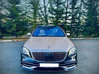 2015 Mercedes-Benz Maybach S-Класс 400 I (X222), чёрный, 3900000 рублей, вид 2