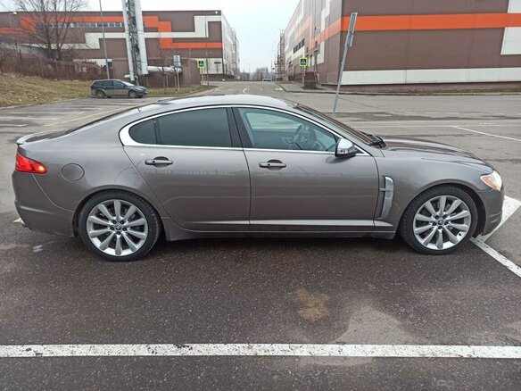 2008 Jaguar XF I, серый, 950000 рублей - вид 4