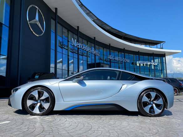 2018 BMW i8 I Рестайлинг, серый - вид 6