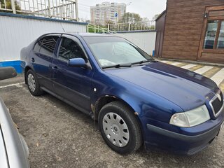 2006 Skoda Octavia I (A4) Рестайлинг, синий, 360000 рублей, вид 2