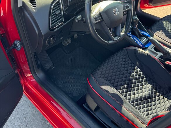 2013 SEAT Leon III, красный, 1100000 рублей - вид 6