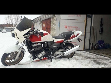 1999 Honda CB 1300, белый, 450000 рублей, вид 1