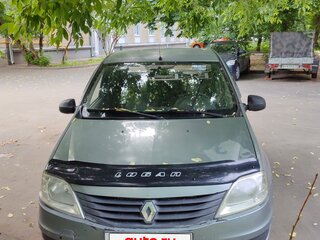 2012 Renault Logan I Рестайлинг, синий, 230000 рублей, вид 1
