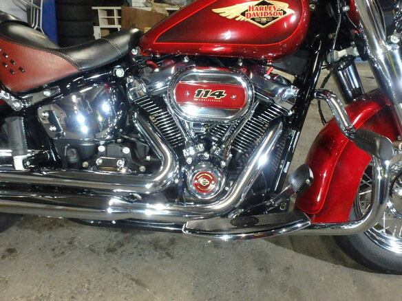 2023 Harley-Davidson Heritage, красный - вид 4