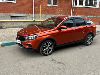 2020 Lada (ВАЗ) Vesta SW I, оранжевый, 1100000 рублей, вид 4