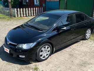 2007 Honda Civic VIII, чёрный, 820000 рублей, вид 4