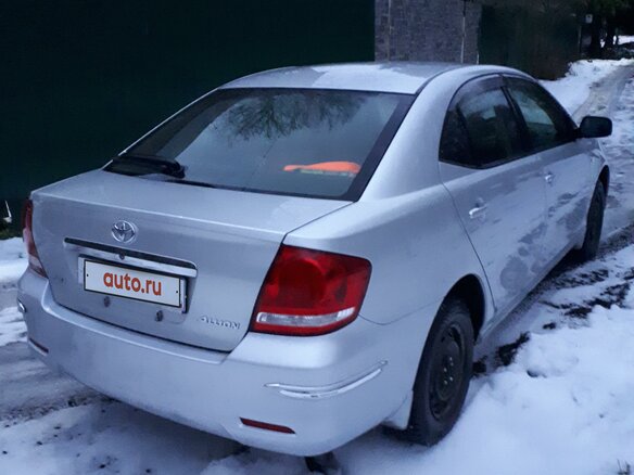 2005 Toyota Allion I Рестайлинг, серебристый, 1300000 рублей - вид 5