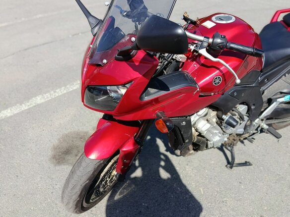 2008 Yamaha FZ1, красный, 660000 рублей - вид 2