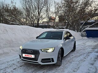 2018 Audi A4 V (B9), белый, 2600000 рублей, вид 2