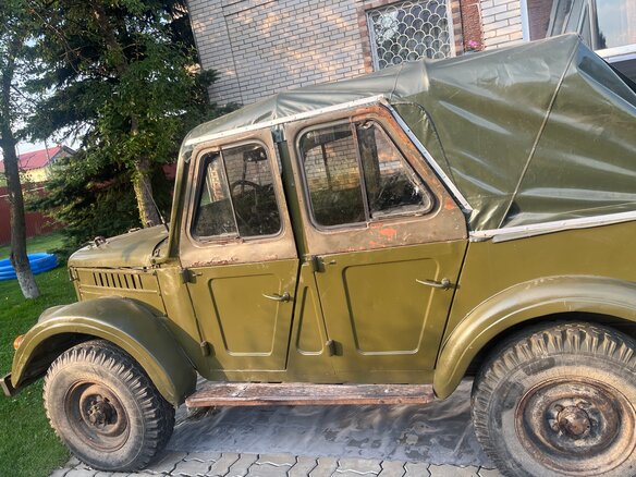 1958 ГАЗ 69А, зелёный, 450000 рублей - вид 2