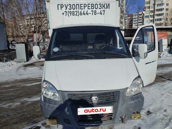 2010 ГАЗ ГАЗель (3302), белый, 1000000 рублей - вид 1