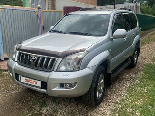 2008 Toyota Land Cruiser Prado 120 Series Рестайлинг, серебристый, 2800000 рублей, вид 1