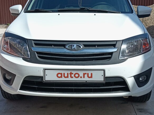 2017 Lada (ВАЗ) Granta I, белый, 665000 рублей - вид 1