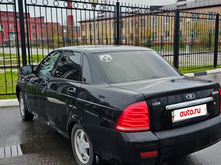 2011 Lada (ВАЗ) Priora I, чёрный, 320000 рублей, вид 5