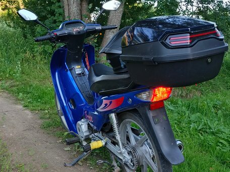 2009 Reggy Breeze, синий, 50000 рублей, вид 2