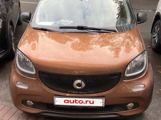 2017 Smart Forfour II, коричневый, 1000000 рублей, вид 1