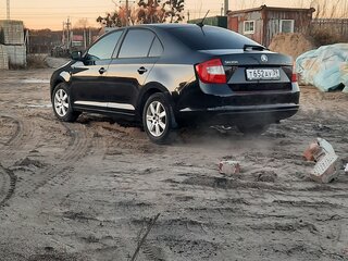2017 Skoda Rapid I Рестайлинг, чёрный, 800000 рублей, вид 4
