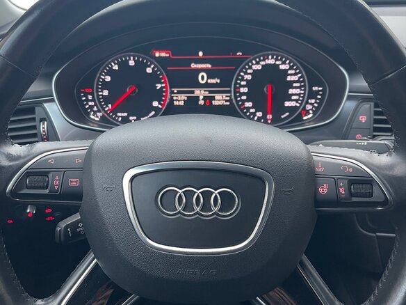 2016 Audi A6 IV (C7) Рестайлинг, чёрный, 2030000 рублей - вид 16