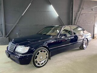 1996 Mercedes-Benz S-Класс 280 III (W140) Рестайлинг, синий, 4550000 рублей, вид 2