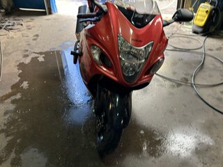 2007 Suzuki GSX 1300 R Hayabusa, красный, 700000 рублей, вид 1