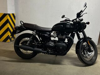 2021 Triumph Bonneville T120, чёрный, 1330000 рублей, вид 1