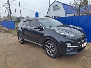 2019 Kia Sportage IV Рестайлинг, чёрный, 2150000 рублей, вид 4