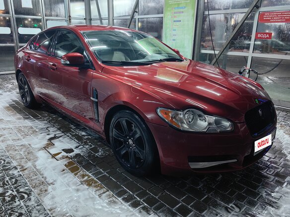 2008 Jaguar XF I, красный, 1185000 рублей - вид 2