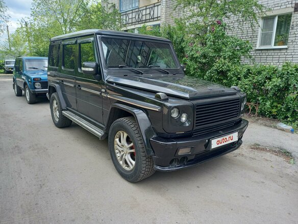 1992 Mercedes-Benz G-Класс 300 II (W463), чёрный - вид 2