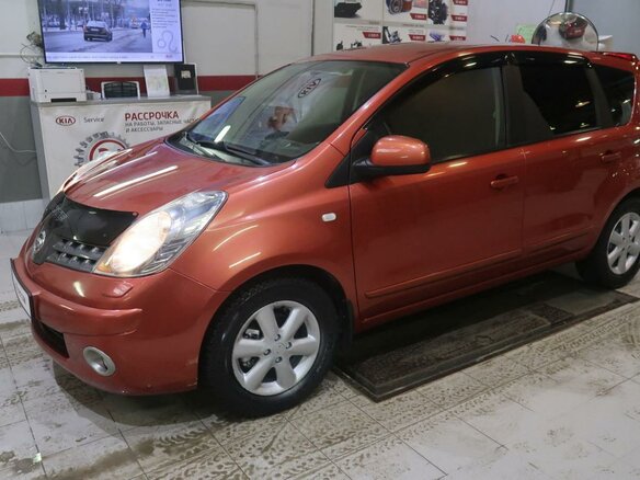 2007 Nissan Note I, оранжевый, 720000 рублей