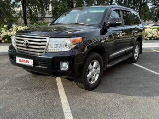 2013 Toyota Land Cruiser 200 Series Рестайлинг 1, чёрный, 3399000 рублей, вид 1