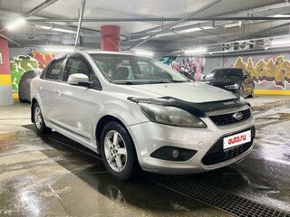 2008 Ford Focus II Рестайлинг, серебристый, 410000 рублей, вид 1