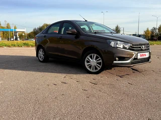 2017 Lada (ВАЗ) Vesta I, коричневый, 870000 рублей, вид 4
