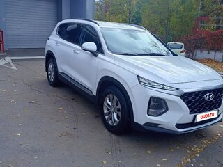 2019 Hyundai Santa Fe IV, белый, 2850000 рублей, вид 2