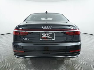 2025 Audi A8 Long 55 TFSI IV (D5) Рестайлинг, чёрный, 13202291 рублей, вид 3