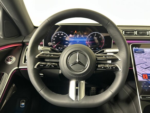 2026 Mercedes-Benz S-Класс 450 d 4MATIC VII (W223) Рестайлинг, чёрный - вид 15