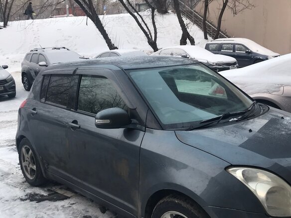2009 Suzuki Swift III, серый, 680000 рублей - вид 3