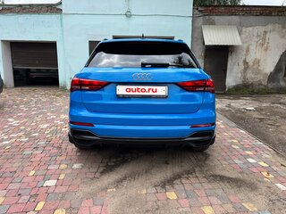 2019 Audi Q3 35 TFSI II (F3), синий, 2400000 рублей, вид 4