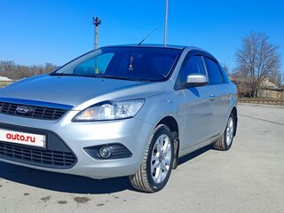 2009 Ford Focus II Рестайлинг, серебристый, 670000 рублей, вид 3