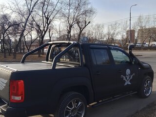 2013 Volkswagen Amarok Double Cab full-time I, чёрный, 2500000 рублей, вид 4