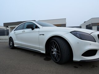 2015 Mercedes-Benz CLS 400 II (C218) Рестайлинг, белый, 4000000 рублей, вид 4