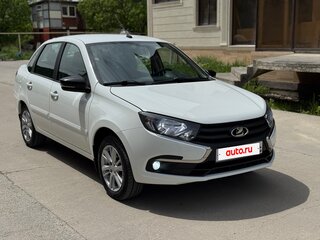 2019 Lada (ВАЗ) Granta I Рестайлинг, белый, 990000 рублей, вид 3