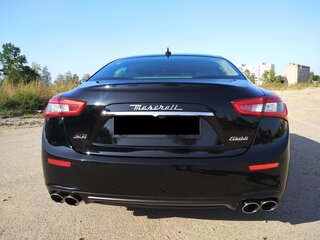 2016 Maserati Ghibli S Q4 III, чёрный, 3799274 рублей, вид 4