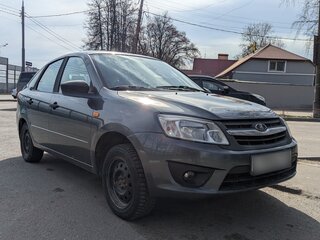 2016 Lada (ВАЗ) Granta I, серый, 425000 рублей, вид 3