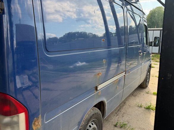 2014 Mercedes-Benz Sprinter Classic, синий, 1200000 рублей - вид 5