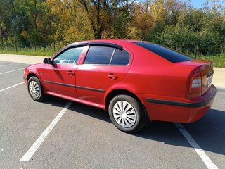2007 Skoda Octavia I (A4) Рестайлинг, красный, 290000 рублей, вид 4