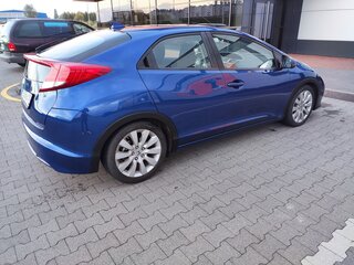 2012 Honda Civic IX, синий, 1370000 рублей, вид 4