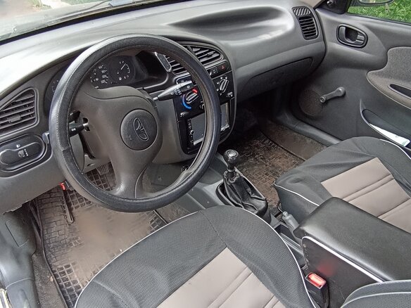 2008 Daewoo Lanos, чёрный, 180000 рублей - вид 5