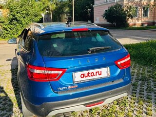 2021 Lada (ВАЗ) Vesta SW Cross I, синий, 1250000 рублей, вид 3