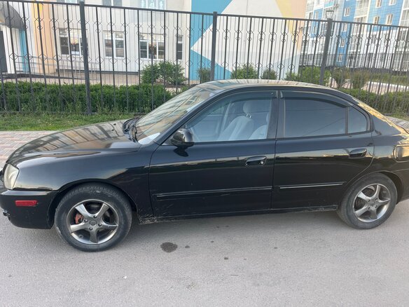 2003 Hyundai Elantra III (XD), чёрный, 450000 рублей - вид 3